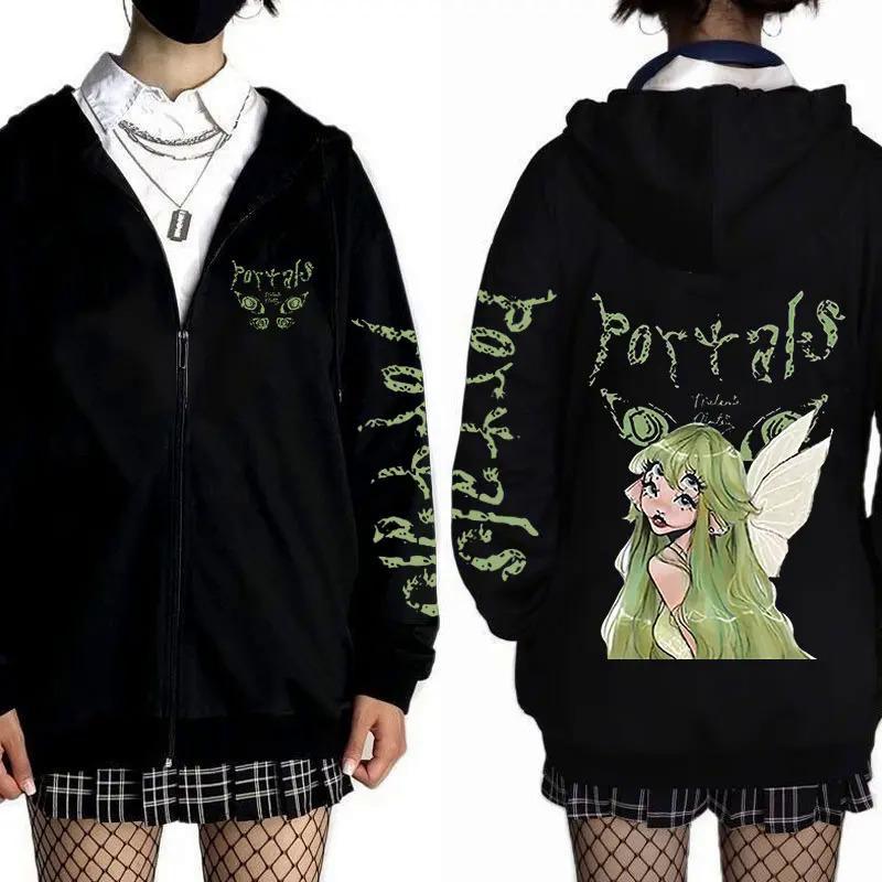 

Толстовки с капюшоном на молнии от Melanie Martinez Portals Tour XXXL