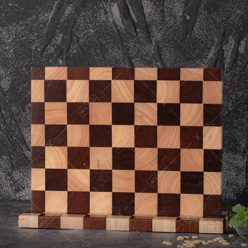 Acacia Wooden Magnetic Knife Block Holder Home Kitchen Magnetic Stands with Strong Enhanced Multifunctional Storage Knife Holder