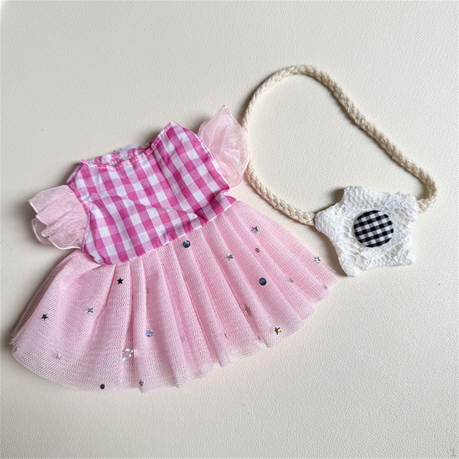 

20 см плюшевая кукольная одежда платье подарок для девочек реквизит для фотосессий своими руками сделайте свои собственные кукольные костюмы