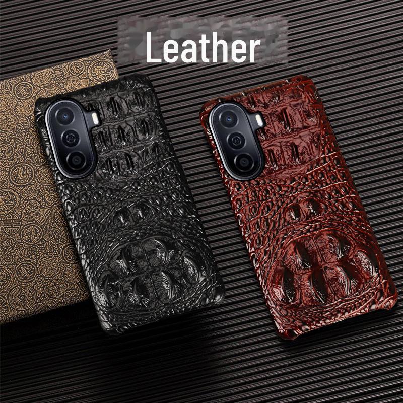 Huawei Enjoy 60/50Pro Crocodile Skull Leather Case, Half Coverage, for Enjoy 20Plus