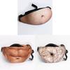 Creative Outdoo Rexercise Waist Bag With Fake Belly Design For Sports And Hiking Activities