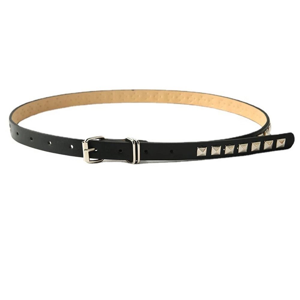 Dresses Decoration Gothic For Men Women Waistband PU Leather Waist Strap Rivet Waist Belts