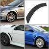 2PCS Black For Mitsubishi Lancer EVO 2008-2015 Car X Style Front Fender Side Vent Cover Trim Spoiler Guard Sticker Cover