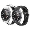 Silicone Strap for Samsung Watch 46mm Active 2 42mm/Huawei Watch GT2/Amazfit Bip Two-tone Replacement Strap for Samsung Watch 3