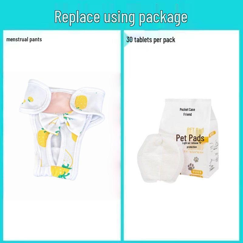 Female Dog Sanitary Belly Band - Menstrual Care Underwear for Puppies
