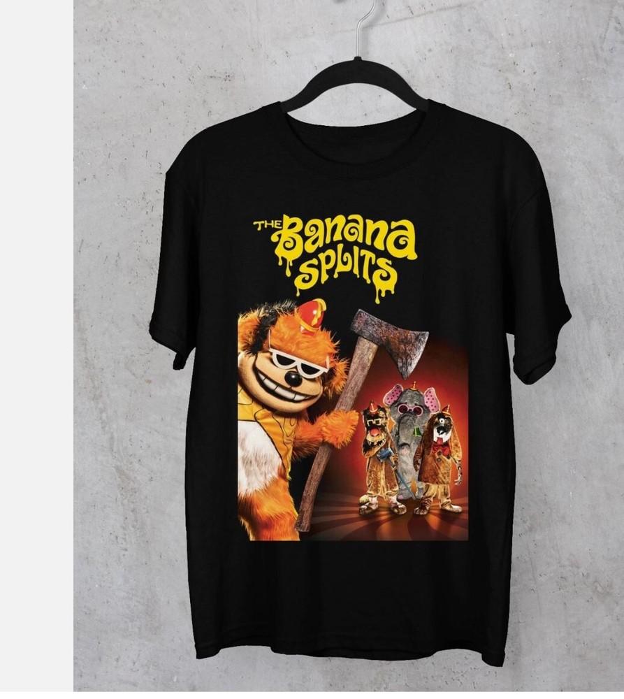 

NEW The Banana Splits poster Black T-shirt Unisex All sizes 4XL
