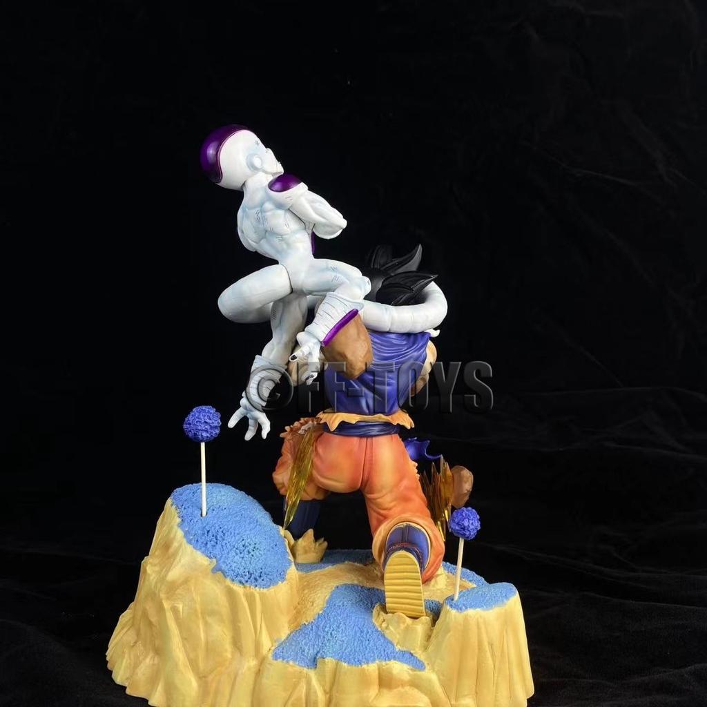 27cm Drogan Boll Z Figure Son Gocool Bite Frieza Figurine Pvc Action Figures Gk Statue Collection Model Toys Gifts