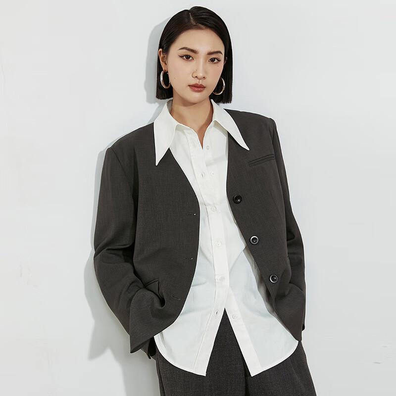 

Women s Niche Design Loose Casual Blazer M