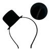 Újdonságok Női Mini Felsőkupak Fejpánt Teadélutáni Fejdísz Fascinator Fejfedő Halloween Cosplay Jelmez Kiegészítők