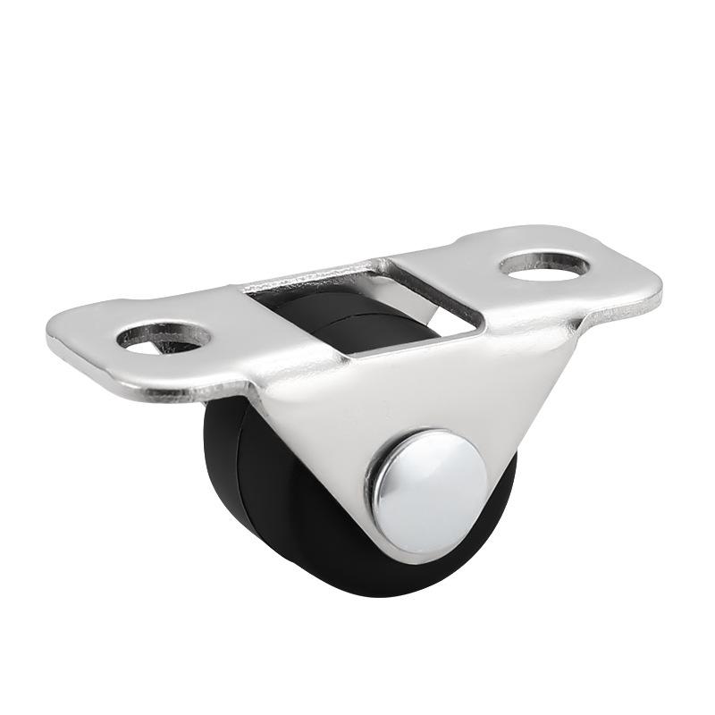 0.5" Silent Drawer Pulley Wheels for Tatami Bed Box and Furniture Rollers
