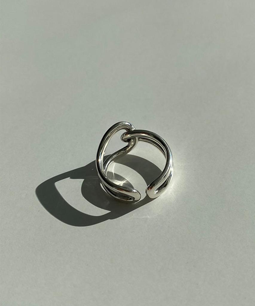 Verte [Mens][925 Silver] Cinq.Silver.50 / Nubble Ring