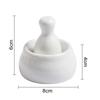 Ceramic Mortar And Pestle Set For Grinding Spices Herbs And More Kitchen Decor Essential Durable Herb Grinder Pill Crusher