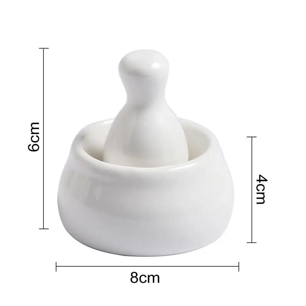 Ceramic Mortar And Pestle Set For Grinding Spices Herbs And More Kitchen Decor Essential Durable Herb Grinder Pill Crusher