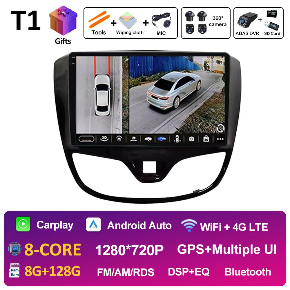 Intelligent System Wireless Carplay For Opel Karl Vinfast Fadil 2017 2018 2019 2020 DSP Stereo Android 14 Cooling fan Auto Tools