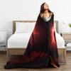 Horror Blood Ocean Iron Lung Movie Blankets Fleece Air Conditioning  Multi-function Warm Throw Blanket for Sofa Car Bedspreads