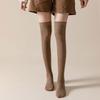 Mergolji Long Knit Knee-High Over-the-Knee Socks Boots