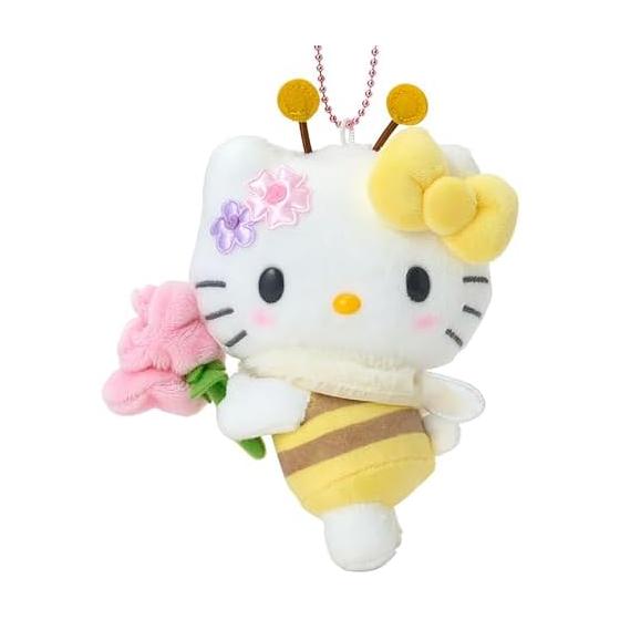 Sanrio Mascot Holder (Hachi who loves flowers) Hello Kitty 686034