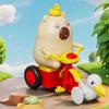 Wind-up Capybara Pull-back Car Toy Seagull Capybara Figure Toy  Kids Children