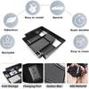 Center Console Organizer for -2025 Chevrolet Silverado/GMC Sierra 1500 and 2024 2025 Chevy Silverado and Sierra 2500HD 3500H