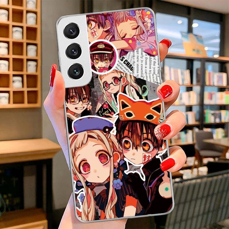 Toilet bound Hanako Kun Anime Cover Phone Case For Samsung Galaxy S26 S25 Edge S24 Ultra S23 S22 Plus S21 S20 FE Soft Fundas She