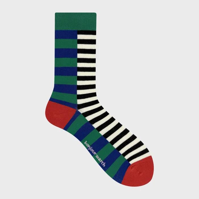 2025 FW_FL'EAU colors line socks_green