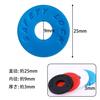 D.SigiYa Guitar Strap Lock Gaskets, Set of 8, Guitar Accessories, Safety Strap Lock Washers, Silica Gel, Anti-Slip, Drop Prevention, Strap Block, Easy