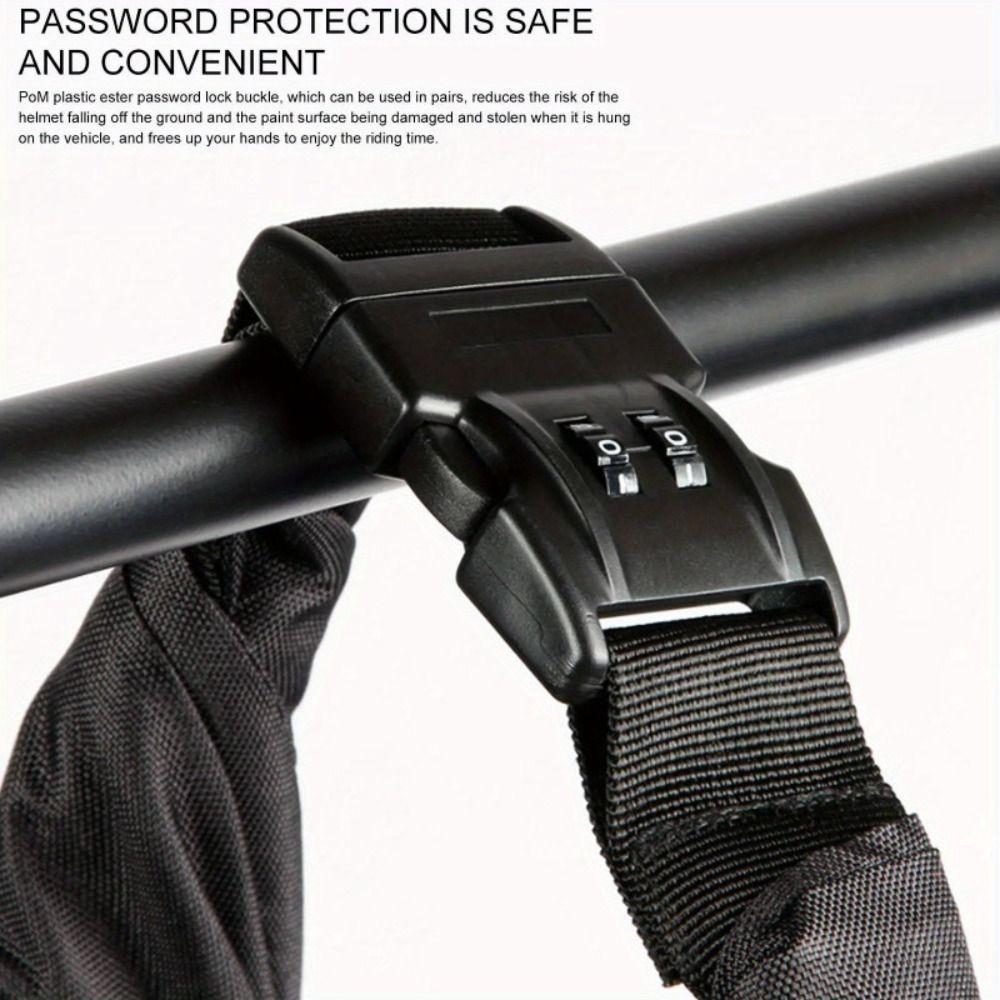 Combination Lock Motorbike Helmet Bag Large Capacity Luggage Storage Bag  Travel