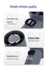 High-Speed USB Rechargeable Portable Mini Handheld Fan with 100-Speed Turbine Power for Strong Wind