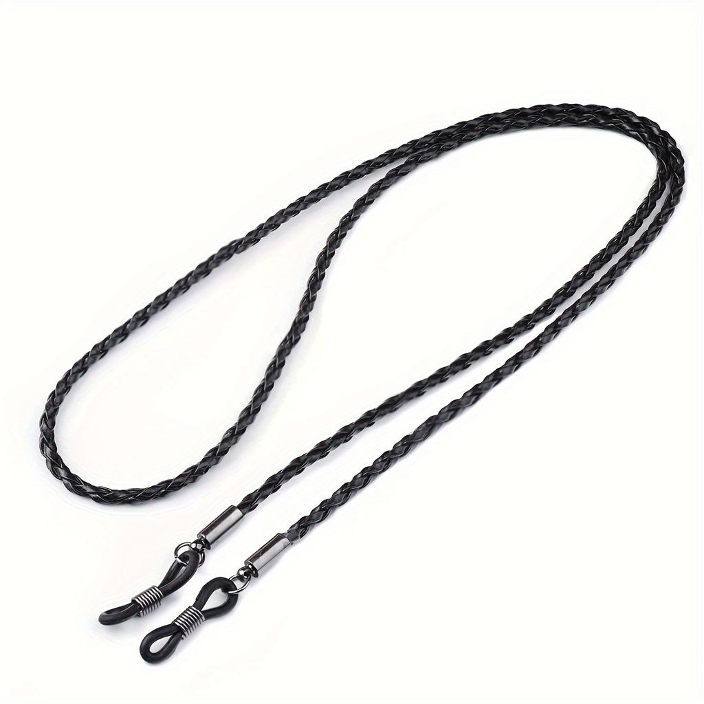 [Klassische Dreh-Brillenbänder] Praktische Klassische Vielseitige Dreh-Brillenbänder aus PU-Leder | Lanyard für Sport-Sonnenbrillen im Freien Mit Schnallen