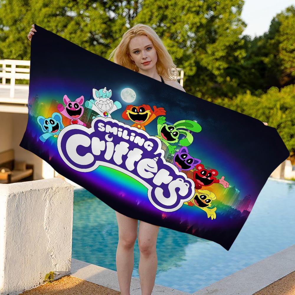 S-Smiling C-Critterss C-CATNAPs D-DOGDAYs Kitchen Microfiber Beach Towel Absorbent Quick Dry Soft Yoga Swimming Resort Climbing Towel