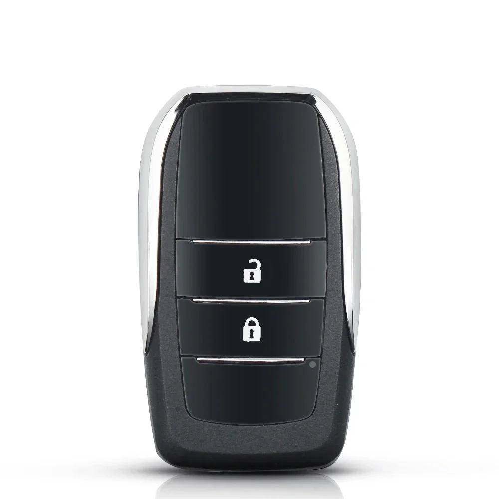 New For Toyota Camry Rav4 Corolla Prado Yaris Replacement Uncut Toy43 Blade Modified 2/3 Buttons Flip Car Key Shell Case
