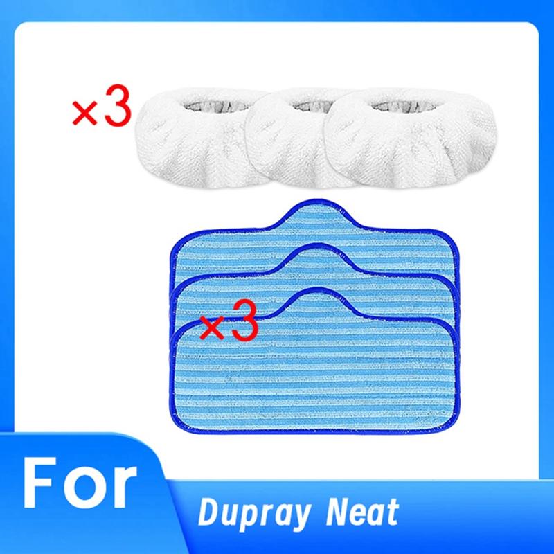 A95I-Многоразовые накладки из микрофибры для пароочистителя Dupray Neat, сменные чистящие накладки для швабры, многоразовые салфетки и маленькие насадки