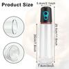 Electric Penis Pump for Enlargement Man Vacuum Pump Enlargement Extend Pump Sex Toys for Men Male Masturbator Dick Adult Goods