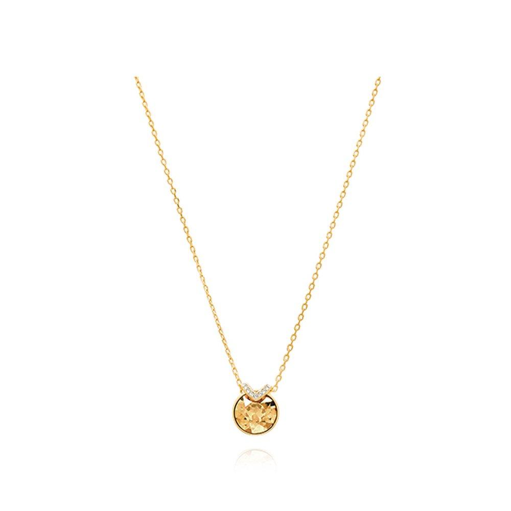 Swarovski 5662091 Bella V Gold Necklace