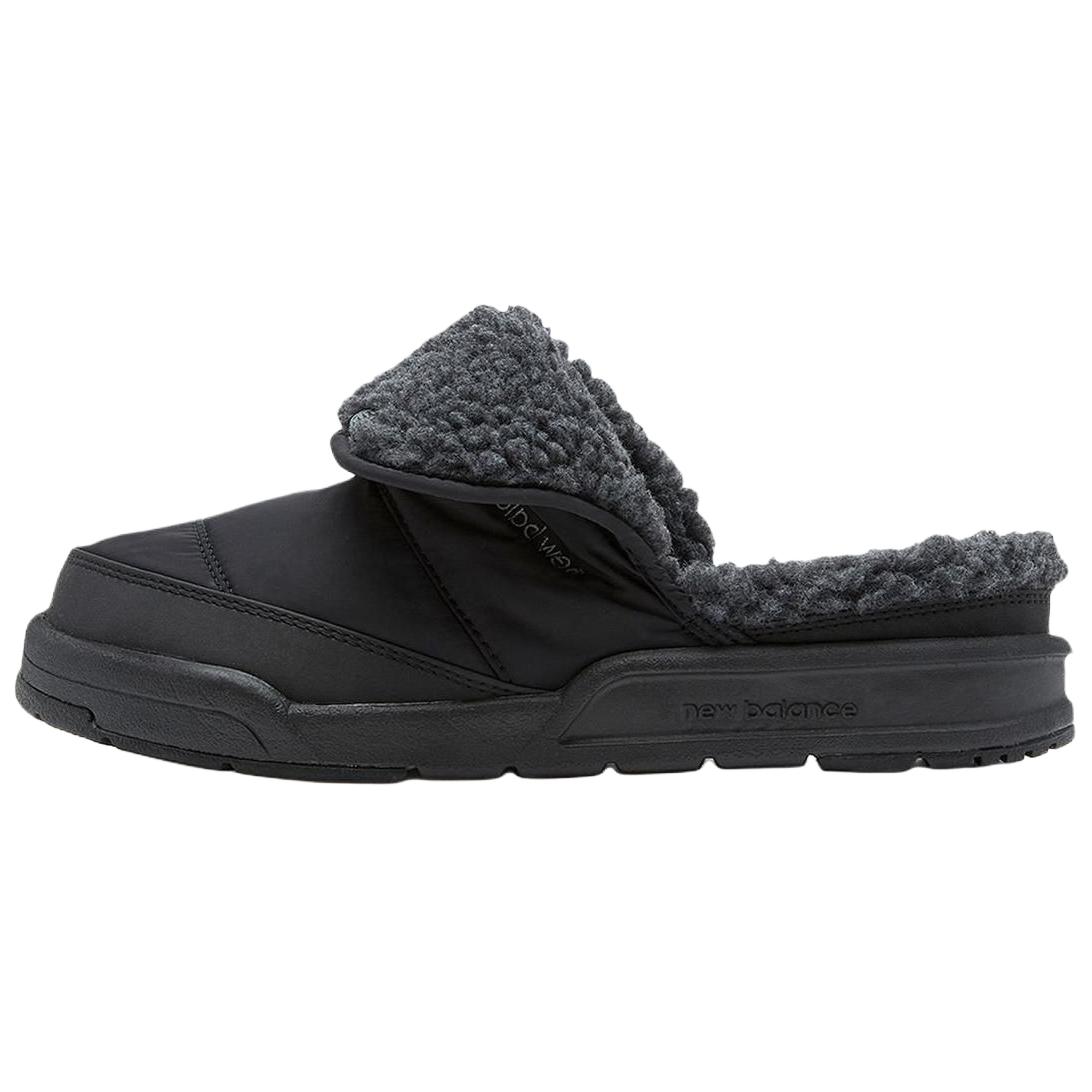 New Balance Nb Puflee V2 Удобные Универсальные Нескользящие Шлепанцы с Открытым Носком Женские шлепанцы Черный SD3405BK2 39