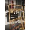Jewelry Organizer Organizer Box Decorative Jewelry Stand 3 Piece Necklace Ring Earring Holder