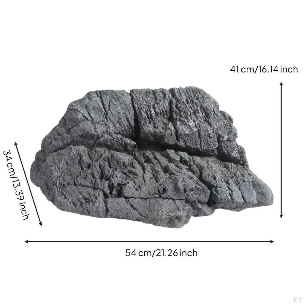 Foam Boulder Prop Lightweight Imitation Rock with Textured Surface