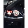 Maltese Dog Car Perfume Aromatherapy Car Air Conditioner Vent Decoration Dog Diffuser Stone Fragrance with a High-End Feel