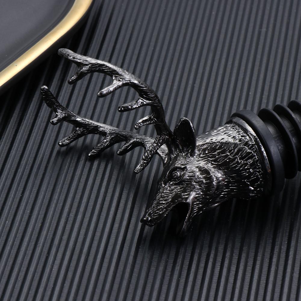 Unique Stag Kitchen Accessories Christmas Ornament  Wine Aerators Bottle Stoppers Wine Pourer