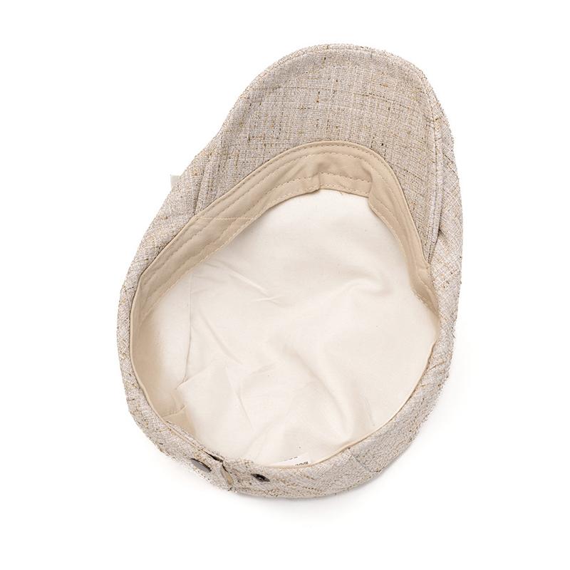 Beret Men's Spring Summer Breathable Forward Cap British Vintage Newsboy Cap