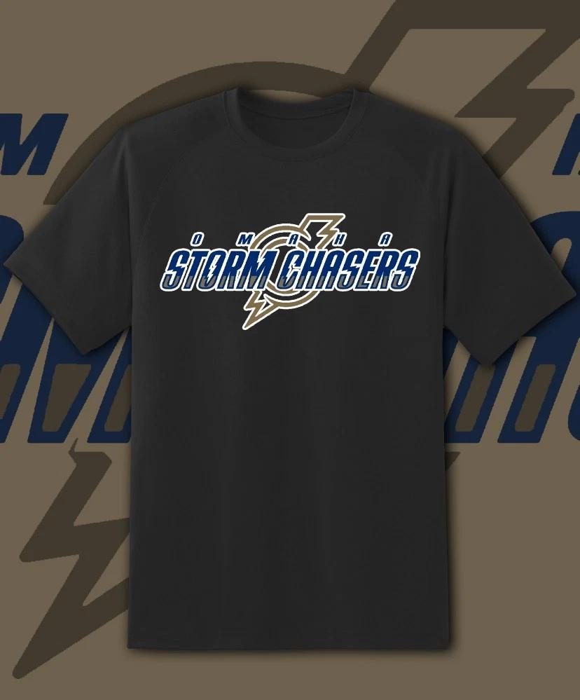Men s and Women s T-shirts Omaha Storm Chasers Milb Team Logo XL