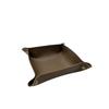 Nordic PU Leather Desktop Tray for Jewelry, Cosmetics, & Keys