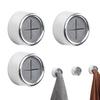 3Pcs Kitchen Towel Hooks Dish Towel Hooks with Adhesive Round Wall Mounted Hand Towel Holders for Kitchen Bathroom Shower Towels