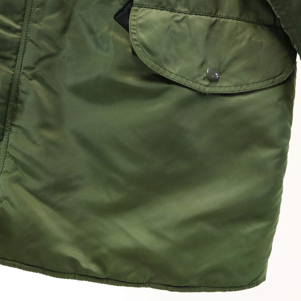 ALPHA INDUSTRIES INC N-3B Flight Jacket M Khaki Men's Used