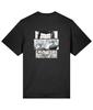 Jujutsu Kaisen Gojo Satoru Six Eyes Split Panel Graphic TShirt Unisex White Anime Streetwear