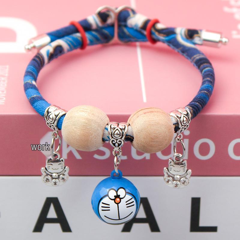 

Ошейник для питомца в японском стиле с колокольчиком - Дизайн с шариком из камфорного дерева для маленьких собак и кошек S (25-45 cm) 16-25 kg