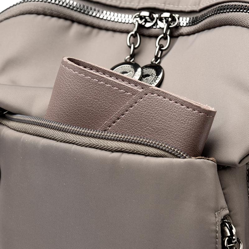 Nylon Backpack Travel Bag Women's Large Capacity Multi-function Shoulder Bag