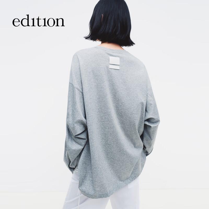 EditionE+ 2026 Spring Relaxed Fit Long-Staple Cotton T-Shirt