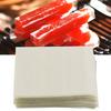 500 Stück Nougat-Papier Essbares Reispapier Handgefertigte Süßigkeiten-Verpackungsbögen