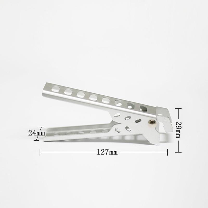 

Outdoor Cooking Anti-Scalding Pot Clips Are Perfect For Camping, Bbq, Kitchen And Picnic Tableware! серебряный